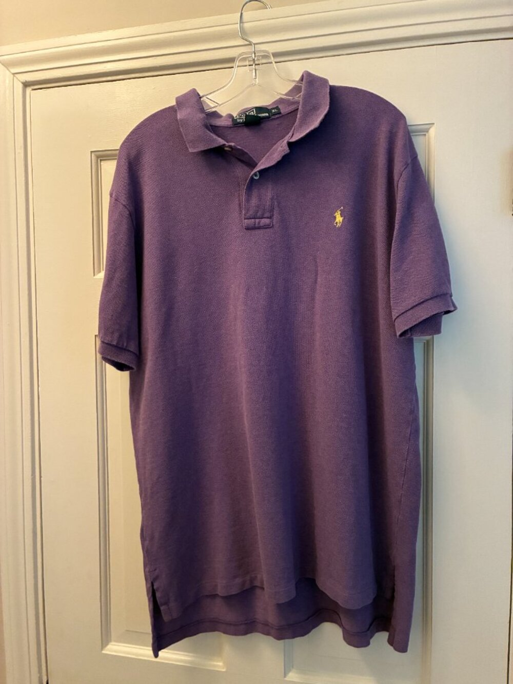 Mens Polo By Ralph Lauren XL - Purple